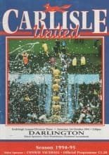 Carlisle United v Darlington  01-Oct-1994