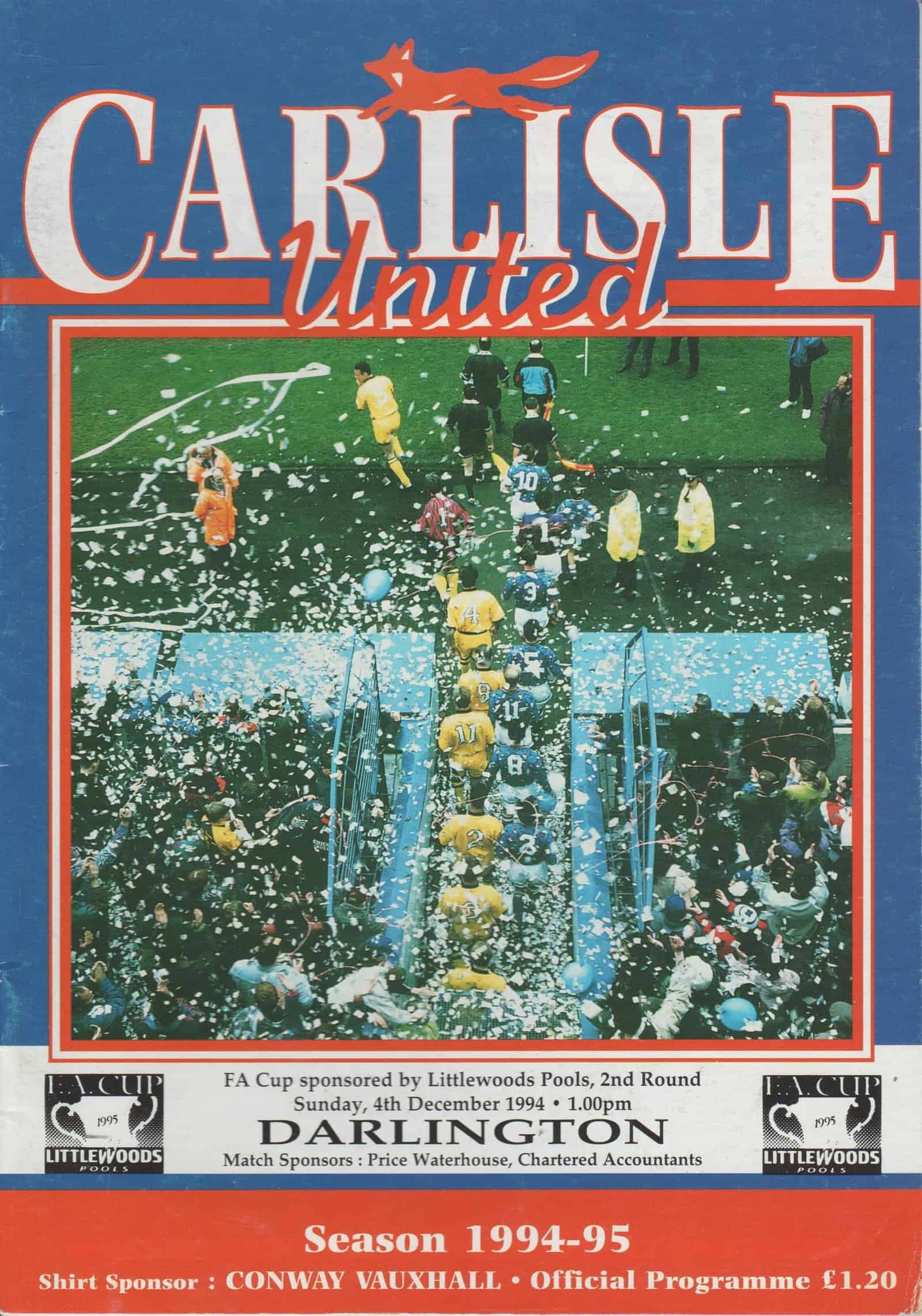 Carlisle United v Darlington  04-Dec-2014