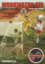 Workington v Guiseley  09-Sep-2000