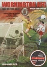 Workington v Kendal Town  6-Oct-2000