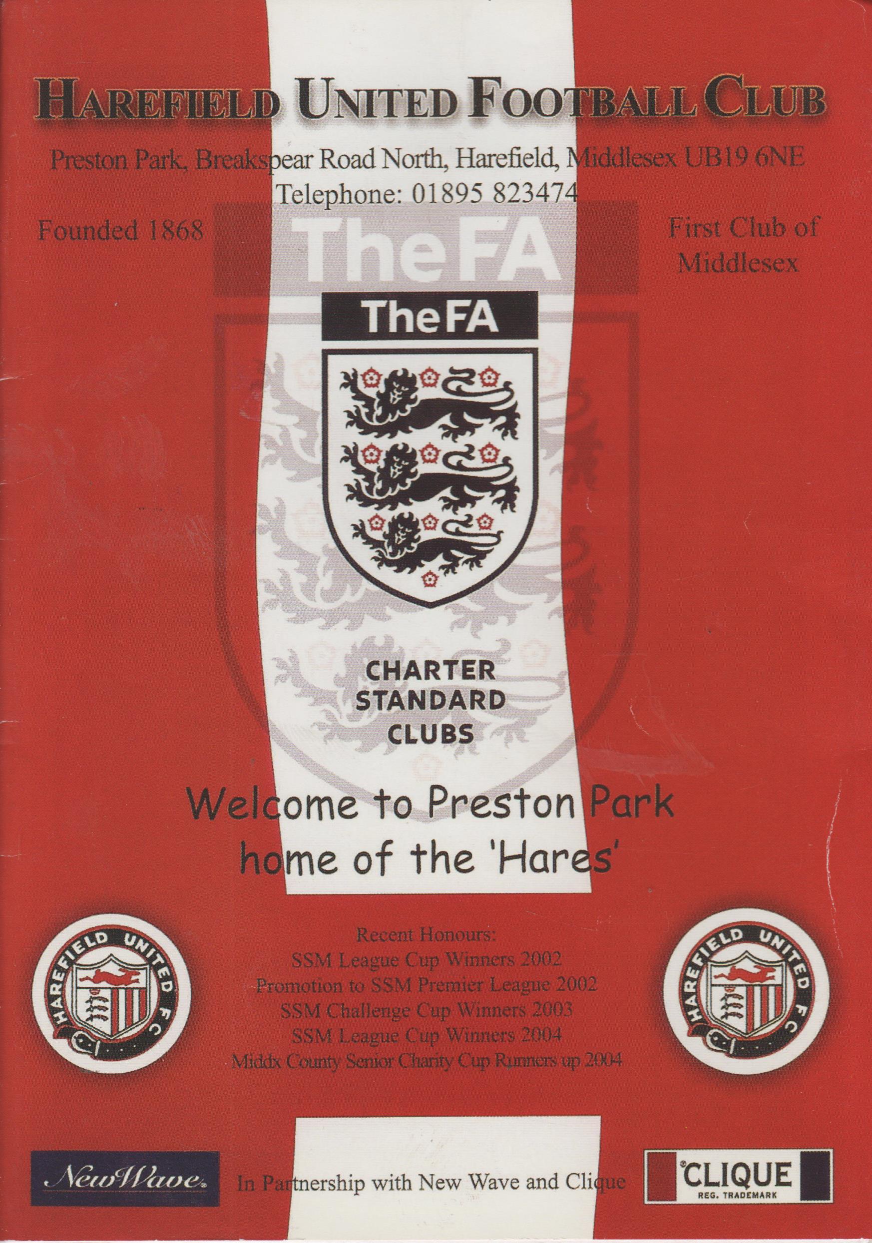 Harefield United v Leverstock Green  24-Sep-2016