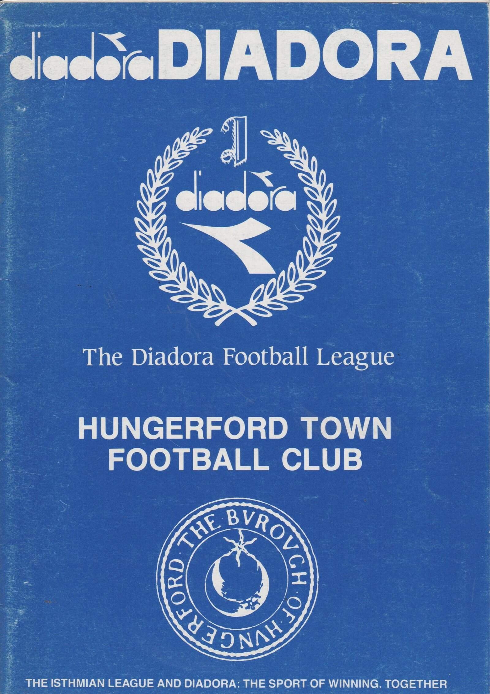 Hungerford Town v Maidenhead United   10-Nov-1992