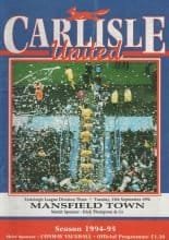 Carlisle United v Mansfield Town    13-Sep-1994