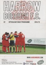 Harrow Borough v Margate 16-Aug-2014