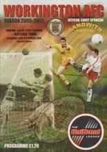 Workington v Matlock Town   23-Sep-2000