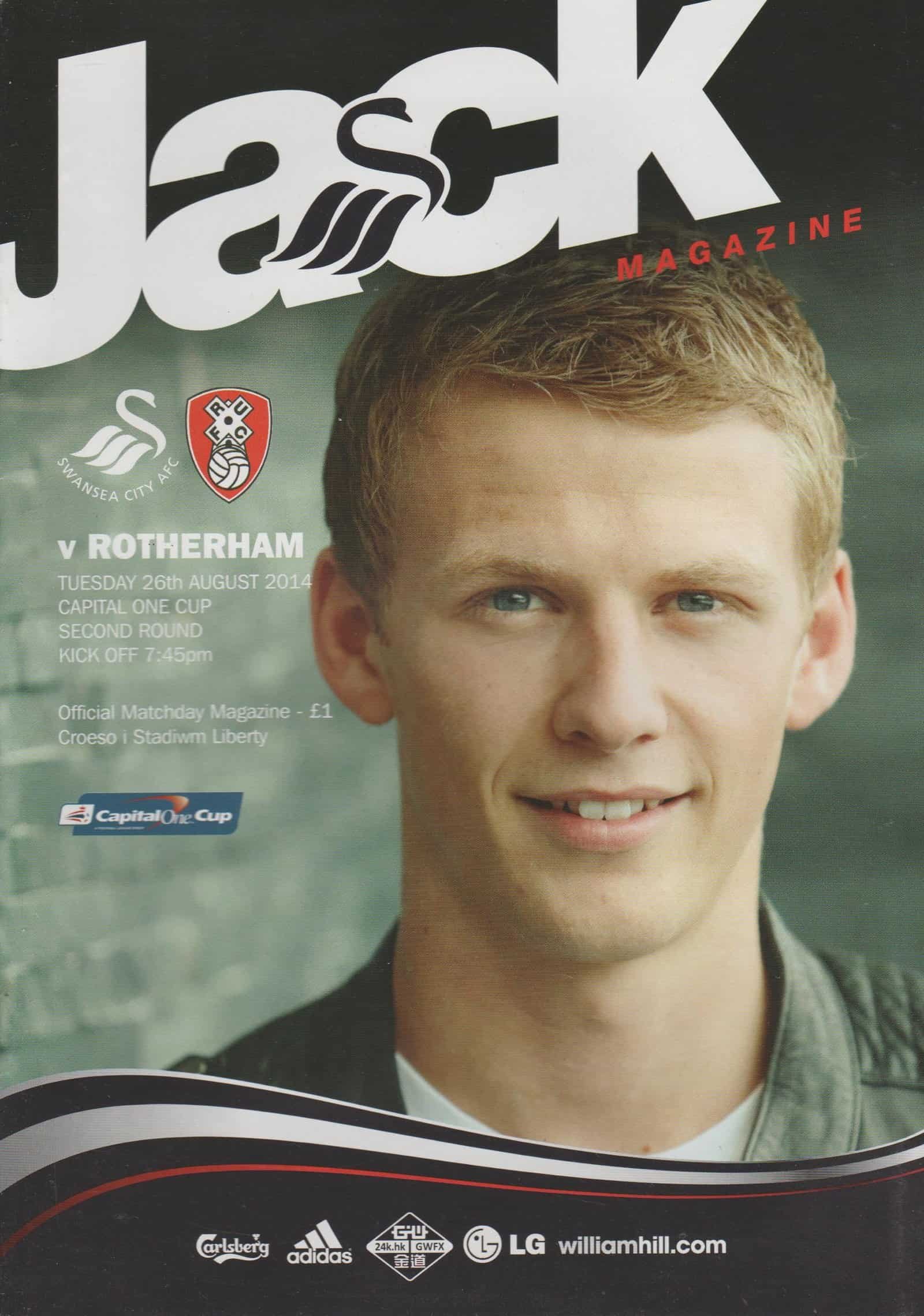 Swansea City v Rotherham United   26-Aug-2014