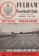 Fulham v Sheffield United   23-Nov-1963