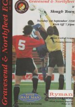 Gravesend & Northfleet v Slough Town  01-Sep-1998