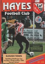 Hayes v Slough Town  18-Nov-1997