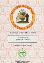 Harrow Borough v Slough Town  22-Apr-1995
