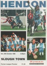 Hendon v Slough Town   24-Oct-1998