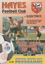 Hayes v Slough Town  26-Oct-1996