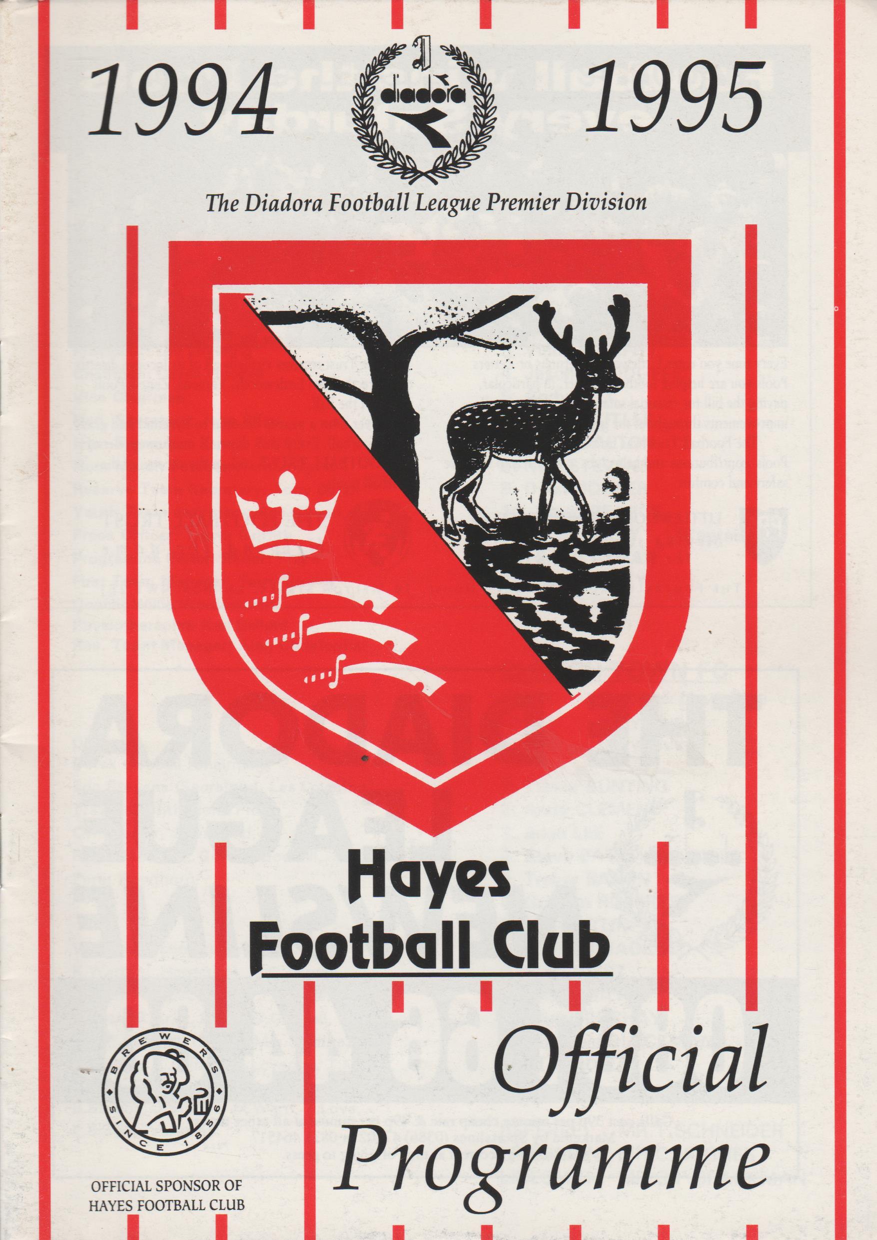 Hayes v Slough Town 06-Sep-1994