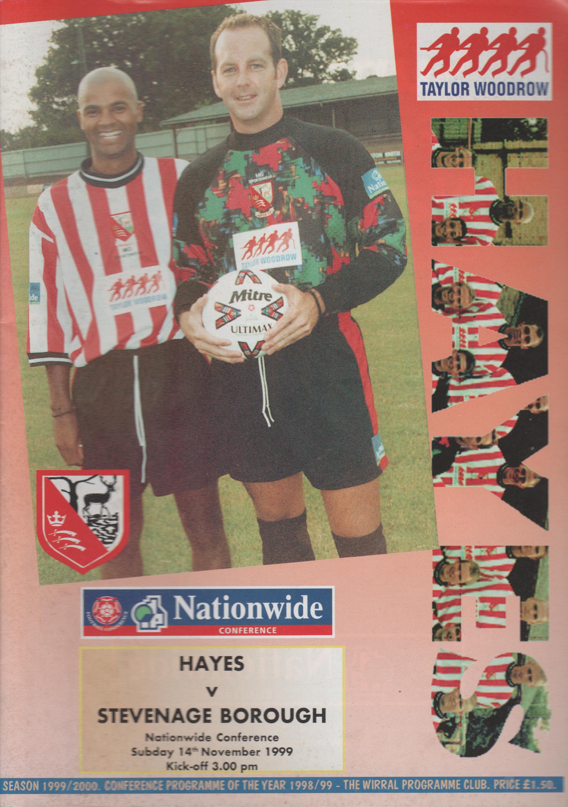 Hayes v Stevenage Borough  14-Nov-1999