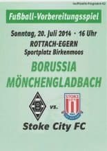 Borussia Monchengladbach v Stoke City  20-Jul-2014