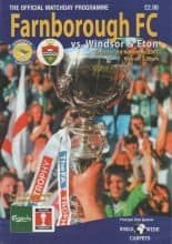 Farnborough Town v Windsor & Eton  03-Nov-2007