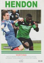 Hendon v Worthing    15-Nov-2014