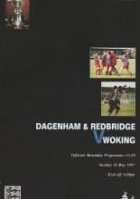 Dagenham & Redbridge  v Woking   18-May-1997