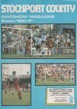 Stockport County v Arsenal   22-Sep-1980
