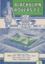 Blackburn Rovers v Aston Villa  27-Sep-1958