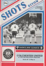 Aldershot v Colchester United   07-Oct-1989