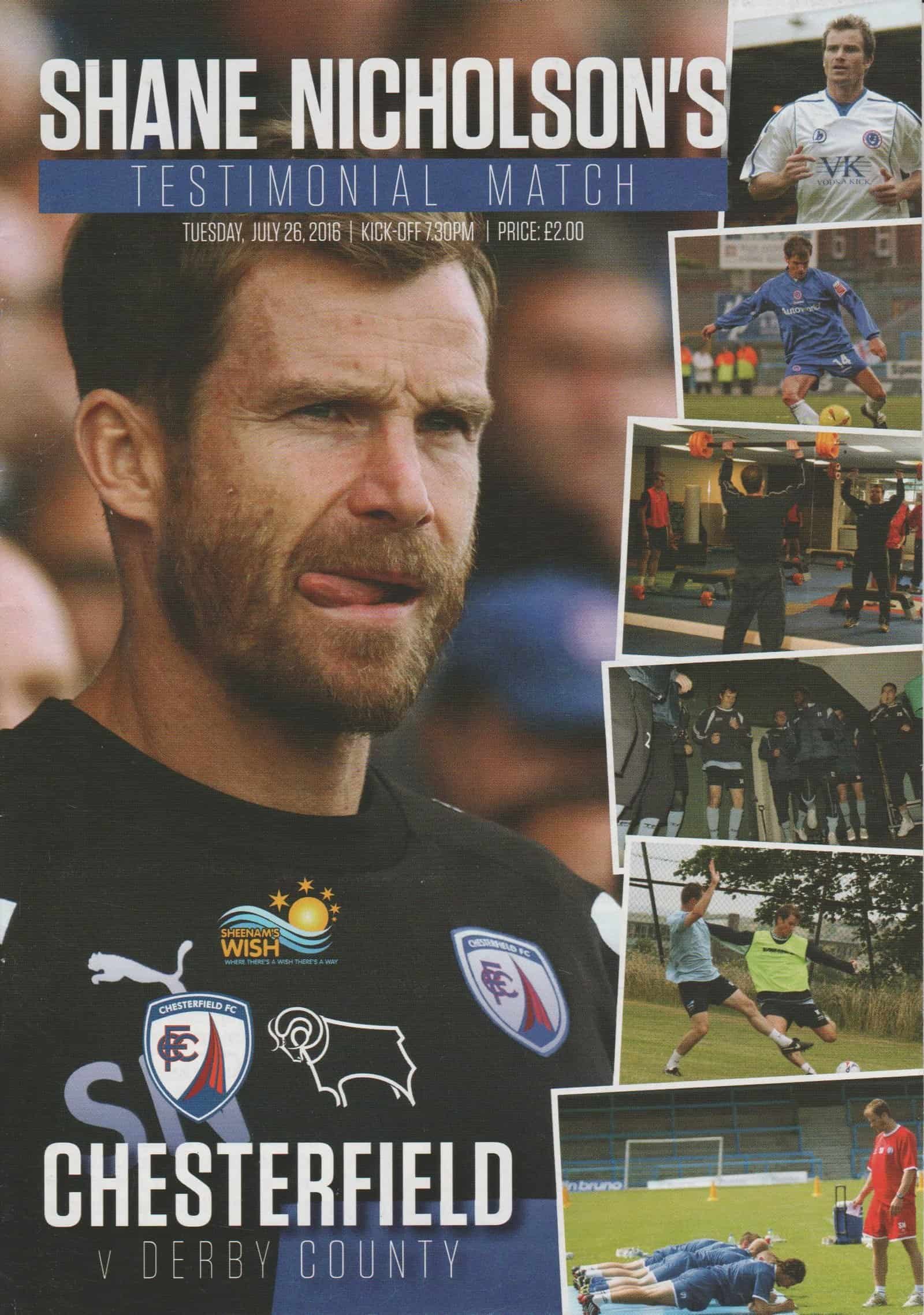 Chesterfield v Derby County  26-Jul-2016