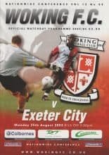 Woking v Exeter City 25-Aug-2003