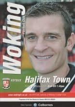 Woking v Halifax Town  08-Oct-2004