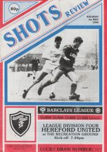 Aldershot v Hereford United 01-May-1990