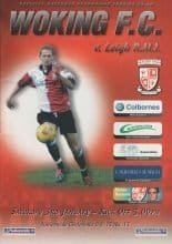 Woking v Leigh RMI  03-Jan-2004