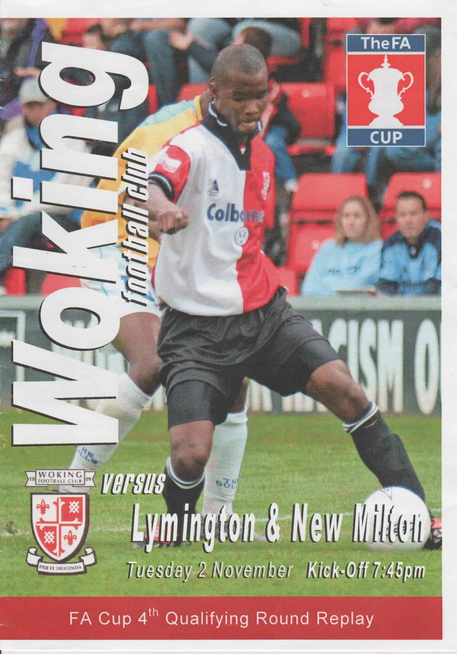 Woking v Lymington & New Milton   02-Nov-2004