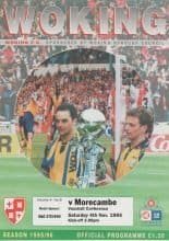 Woking v Morecambe 14-Nov-1995