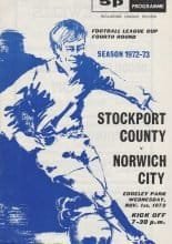 Stockport County v Norwich City  01-Nov-1972