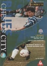 Chester City v Rochdale  13-Apr-1996