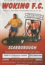 Woking v Scarborough 08-Feb-2003