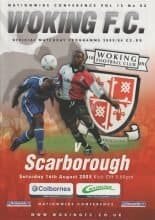 Woking v Scarborough 16-Aug-2003