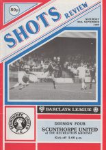 Aldershot v Scunthorpe United 30-Sep-1989