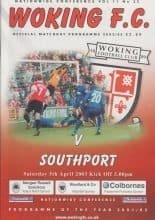 Woking v Southport 05-Apr-2003