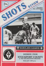 Aldershot v Stockport County  23-Sep-1989