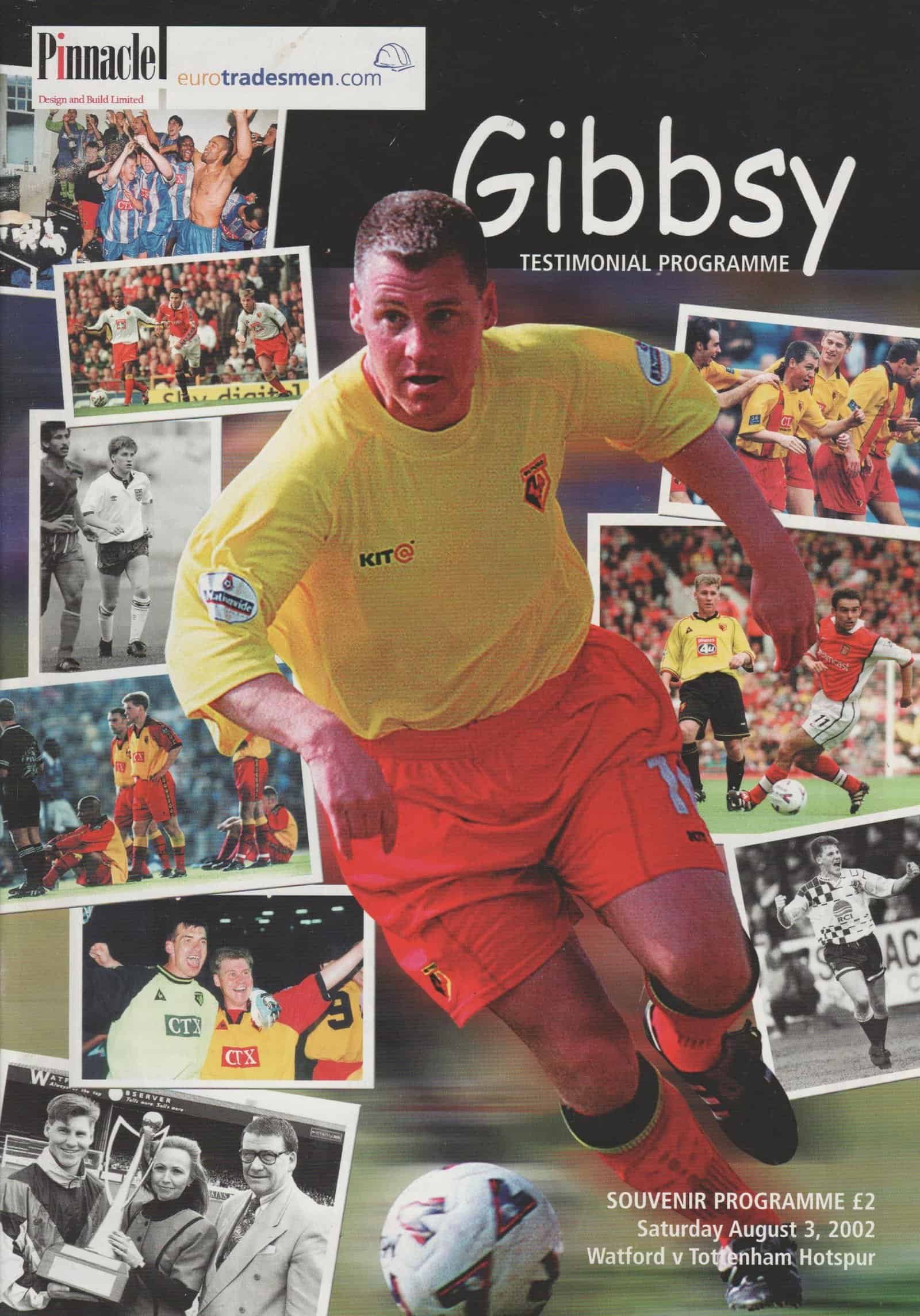 Watford v Tottenham Hotspur  03-Aug-2002