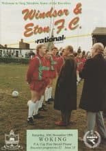 Windsor & Eton v Woking  16-Nov-1991
