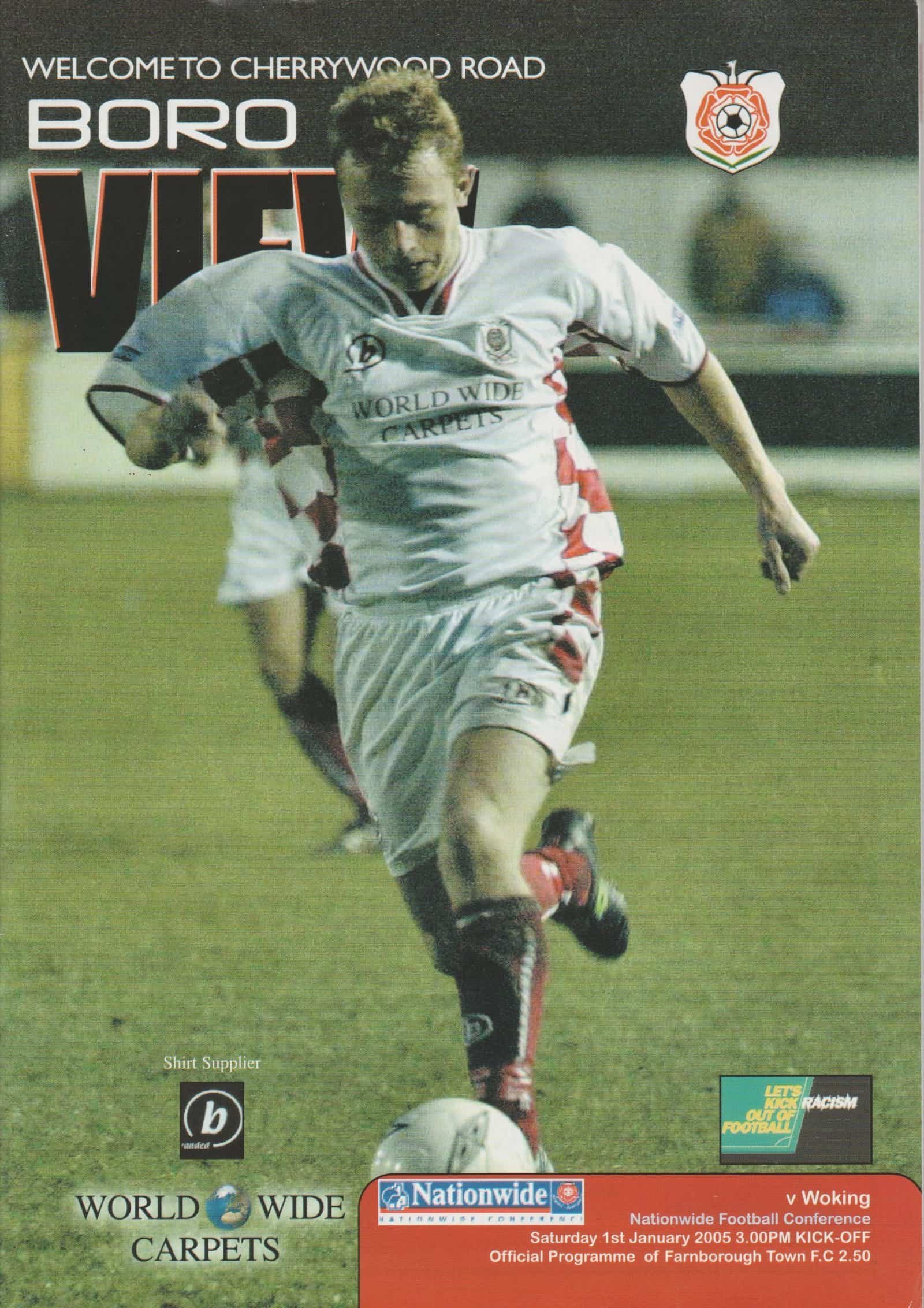 Farnborough Town  v Woking  01-Jan-2005
