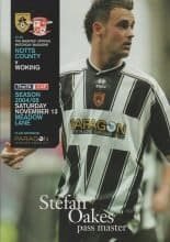 Notts County v Woking  13-Nov-2004