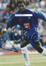 Aliou Cisse signed photograph