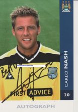 Carlo Nash signed photocard