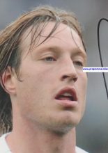 Luciano Becchio signed photograph