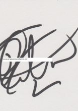Darren Carter signed card