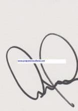 Richard Chaplow signed card