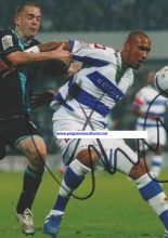 Fitz Hall signed photograph