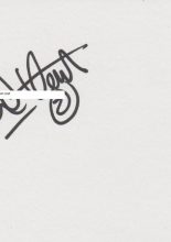Michael Hart signed card